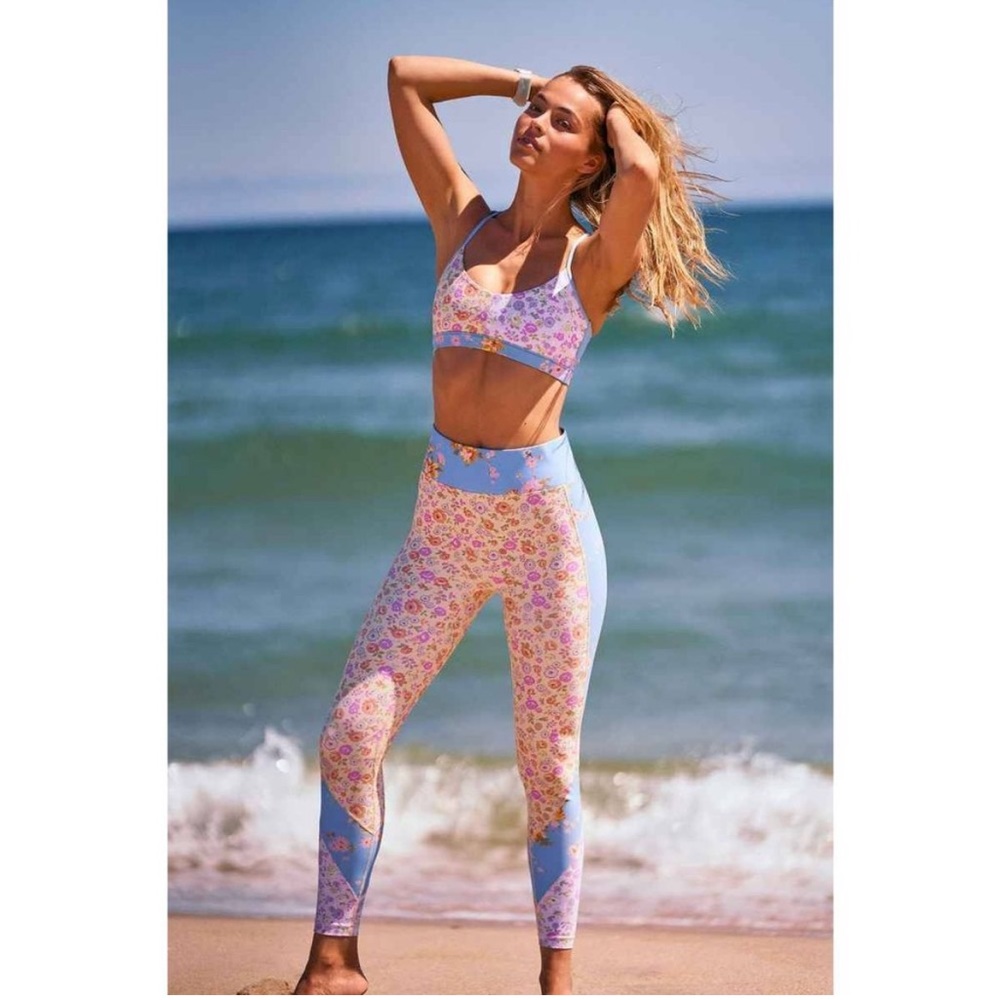 NWT loveshackfancy x bandier leggings